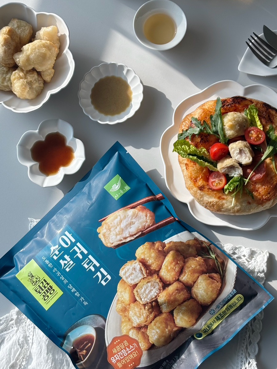 아귀튀김을 토핑으로 얹은 