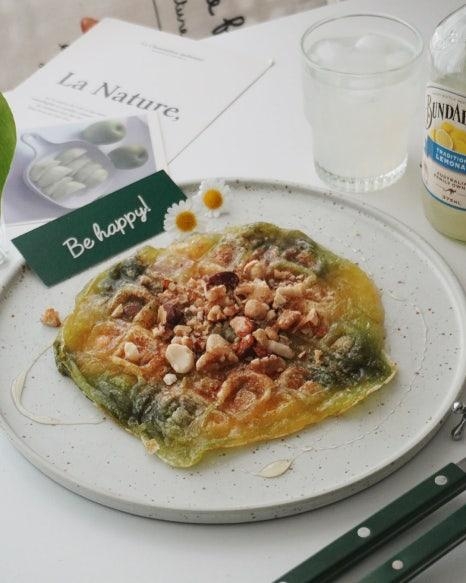 멜론, 바나나 아이스경단으로 만든 디저트