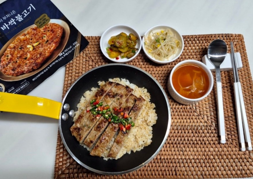 Eonyang st<x>yle bulgogi. 'Soy sauce butter rice.'