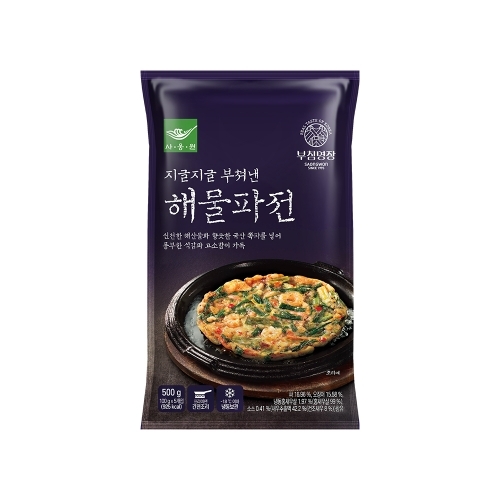 부침명장 해물파전 500g