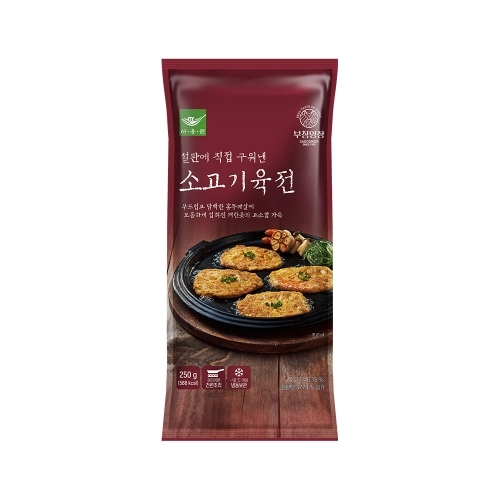 부침명장 소고기육전 250g
