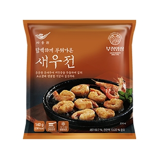 부침명장 새우전 140g