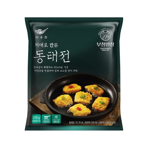 부침명장 동태전 270g