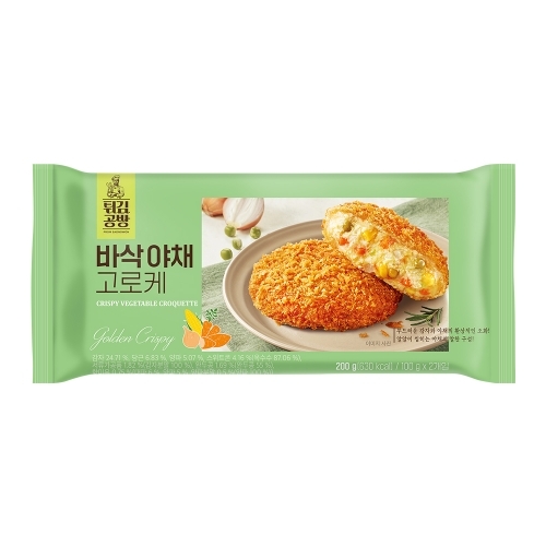튀김공방 바삭야채 고로케 200g