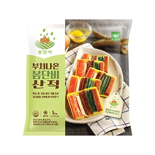 부쳐나온 봄단비 산적 1kg