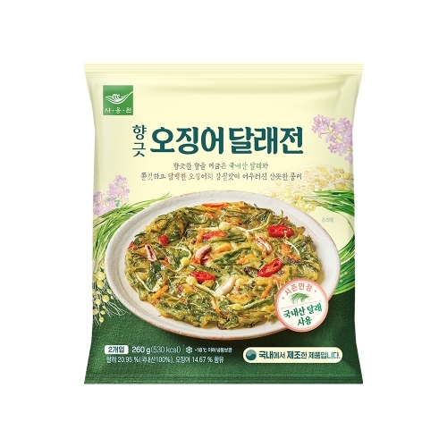 香浓鱿鱼野蒜煎饼 260克