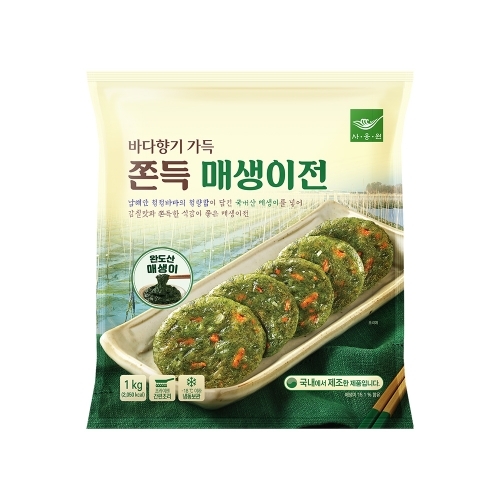 바다향기 가득 쫀득 매생이전 1kg