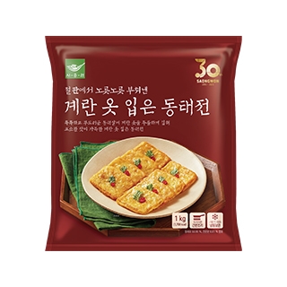 계란 옷 입은 동태전 1kg